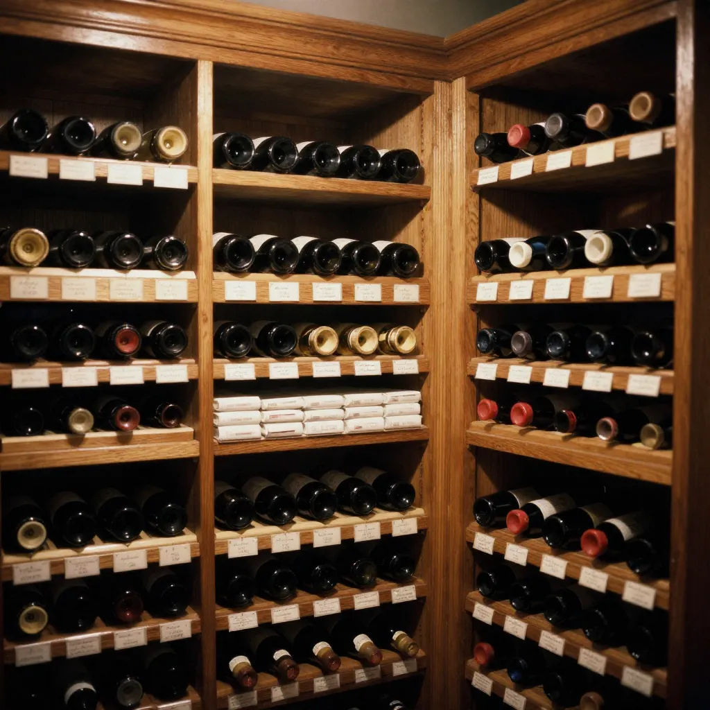 Organized wine catalog documentation